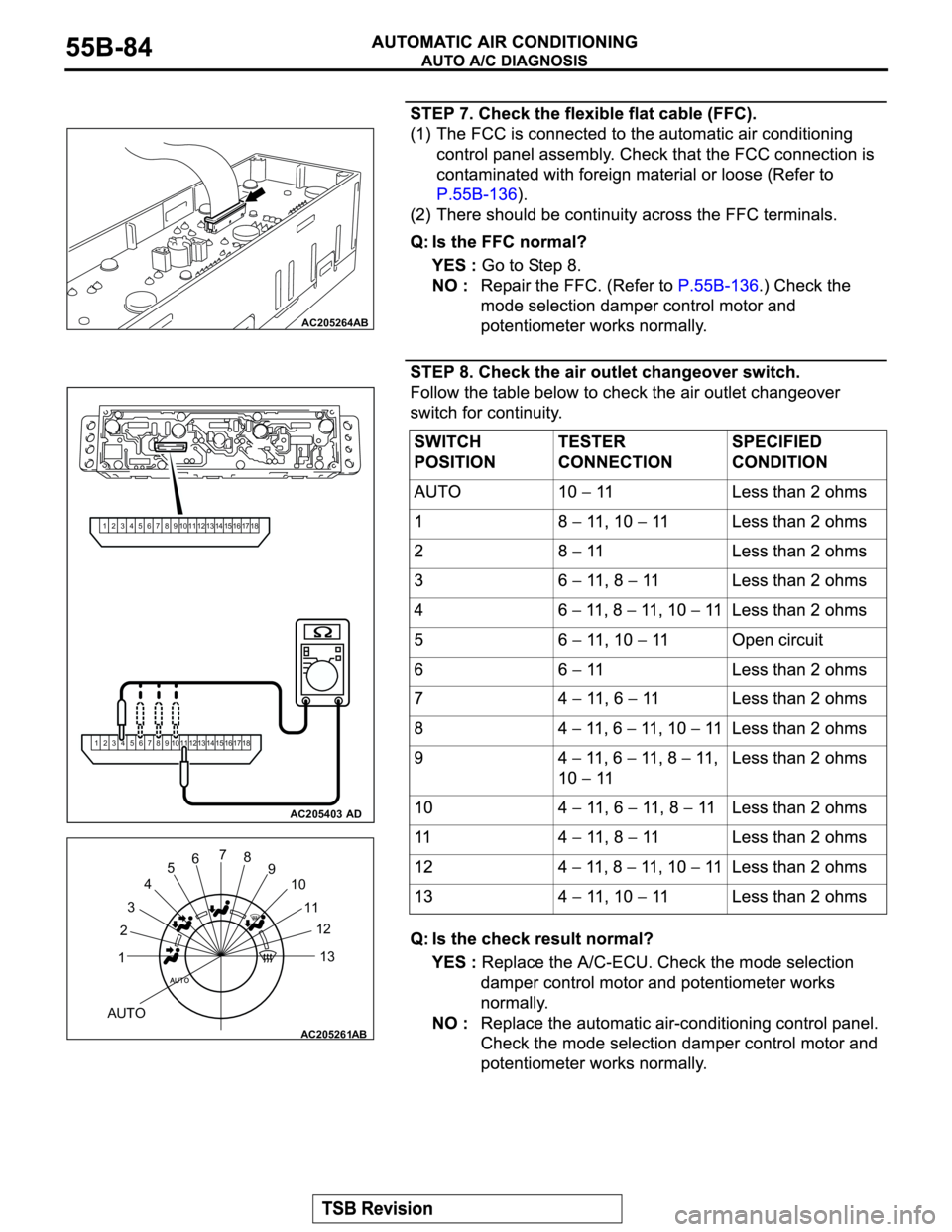MITSUBISHI MONTERO 2003  Service Repair Manual AC205264AB
AC205403
18 17 16 15 14 13 12 11 10 9 8 7 6 5 4 3 2 1
18 17 16 15 14 13 12 11 10 9 8 7 6 5 4 3 2 1
AD
AC205261AB
AUTO8 7
6
5
4
3
2
112 11 10 9
13 