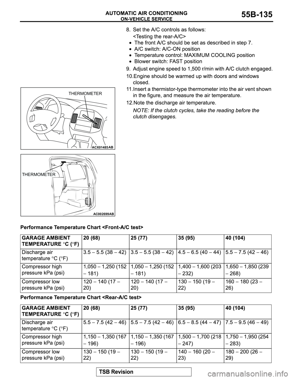 MITSUBISHI MONTERO 2003  Service Repair Manual ACX01485AB
THERMOMETER
AC002699AB
THERMOMETER 