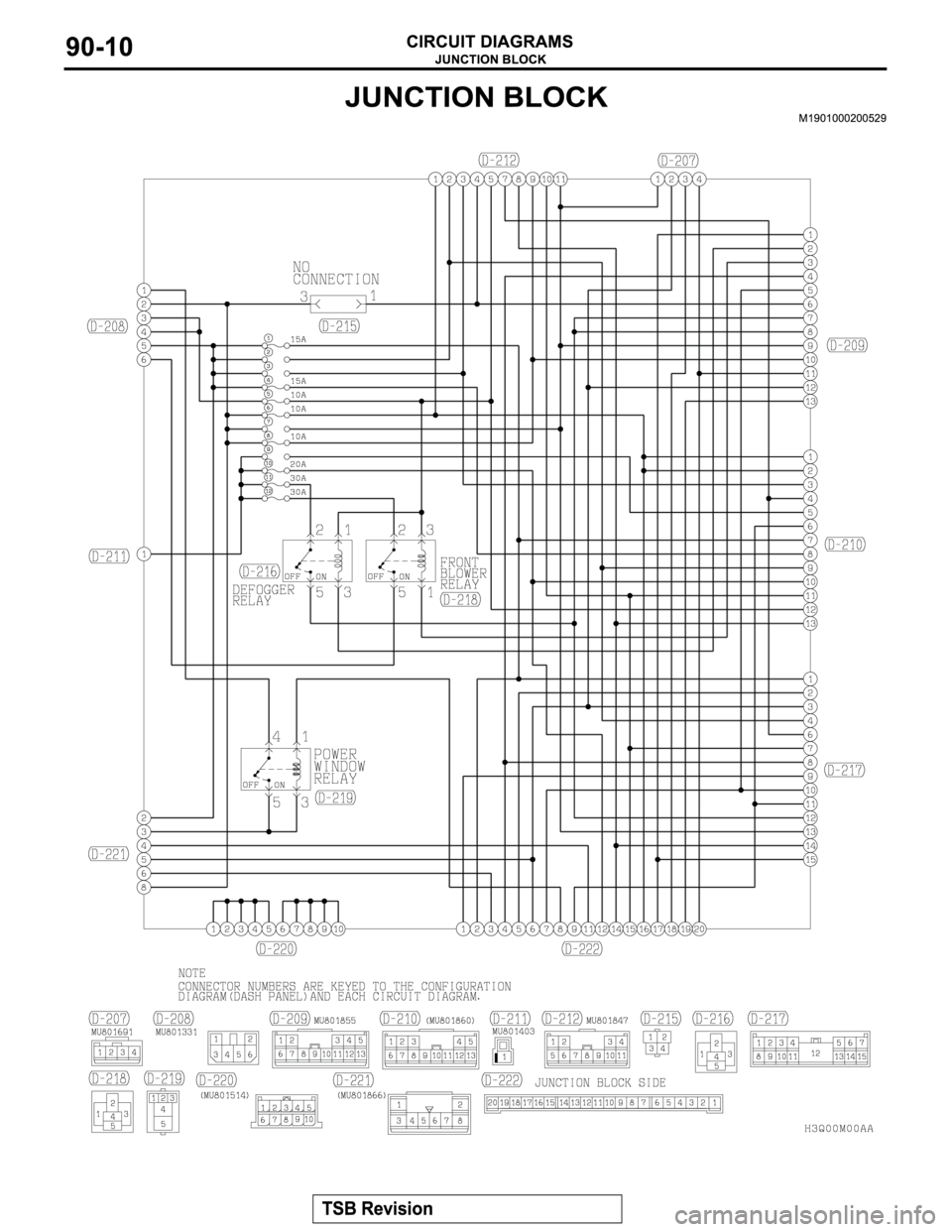 MITSUBISHI MONTERO 2003  Service Repair Manual 