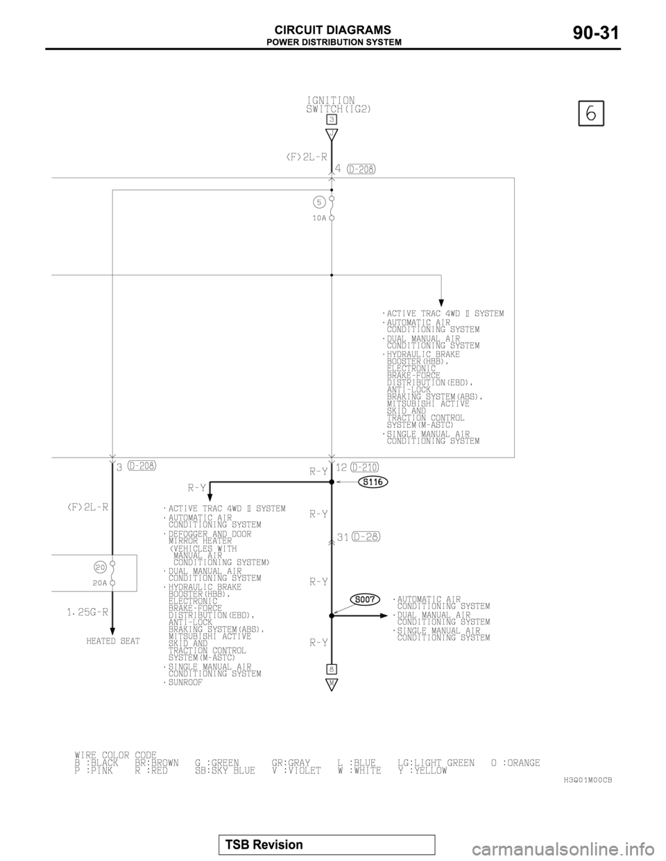 MITSUBISHI MONTERO 2003  Service Repair Manual 
