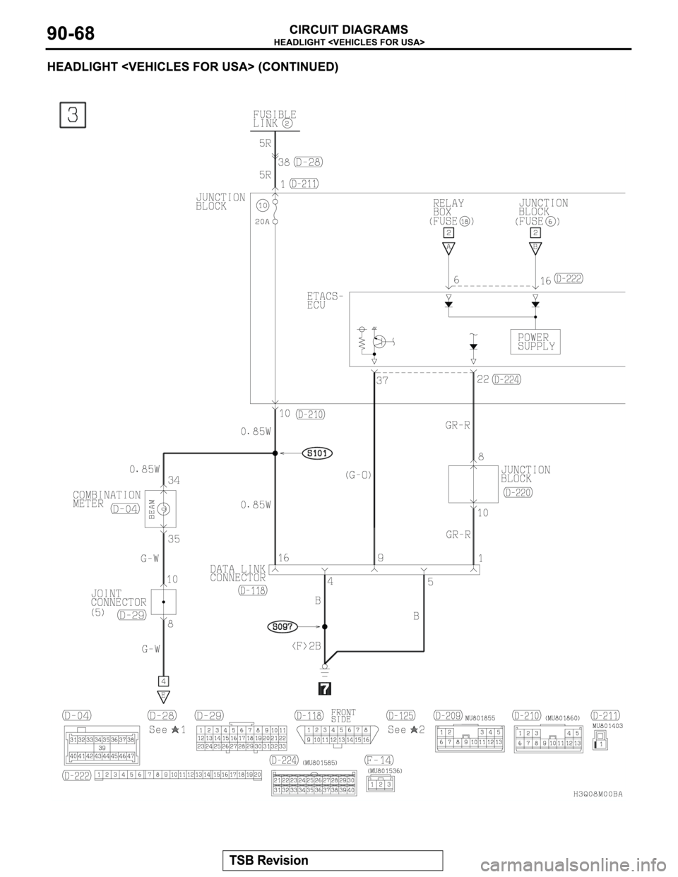 MITSUBISHI MONTERO 2003  Service Repair Manual 