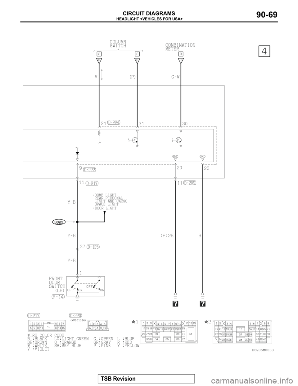 MITSUBISHI MONTERO 2003  Service Repair Manual 