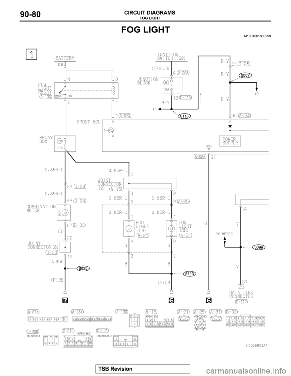 MITSUBISHI MONTERO 2003  Service Repair Manual 