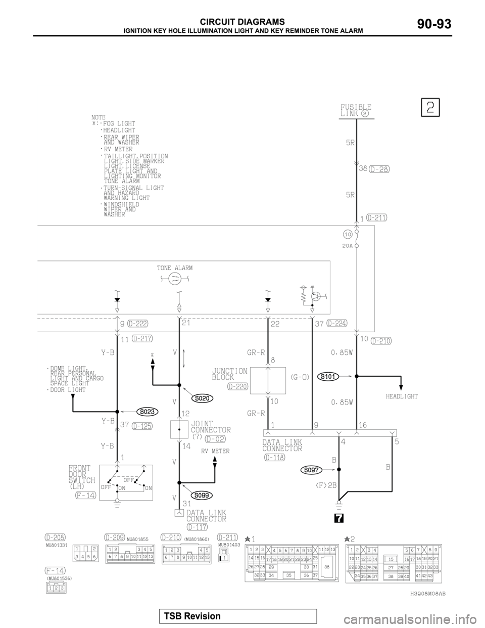 MITSUBISHI MONTERO 2003  Service Repair Manual 