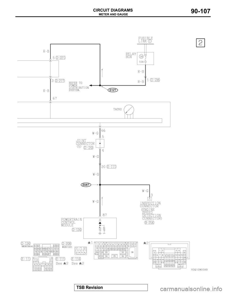 MITSUBISHI MONTERO 2003  Service Repair Manual 