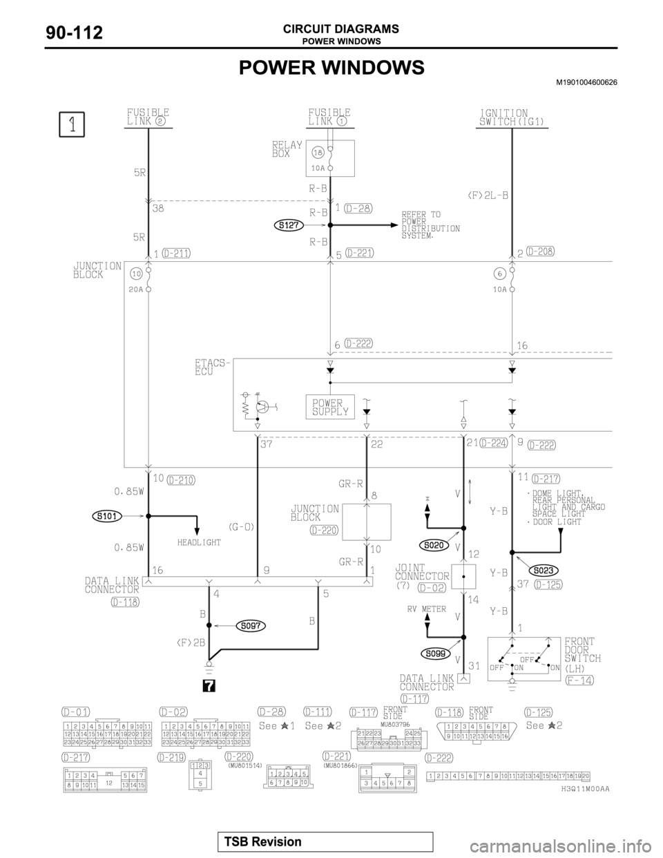 MITSUBISHI MONTERO 2003  Service Repair Manual 