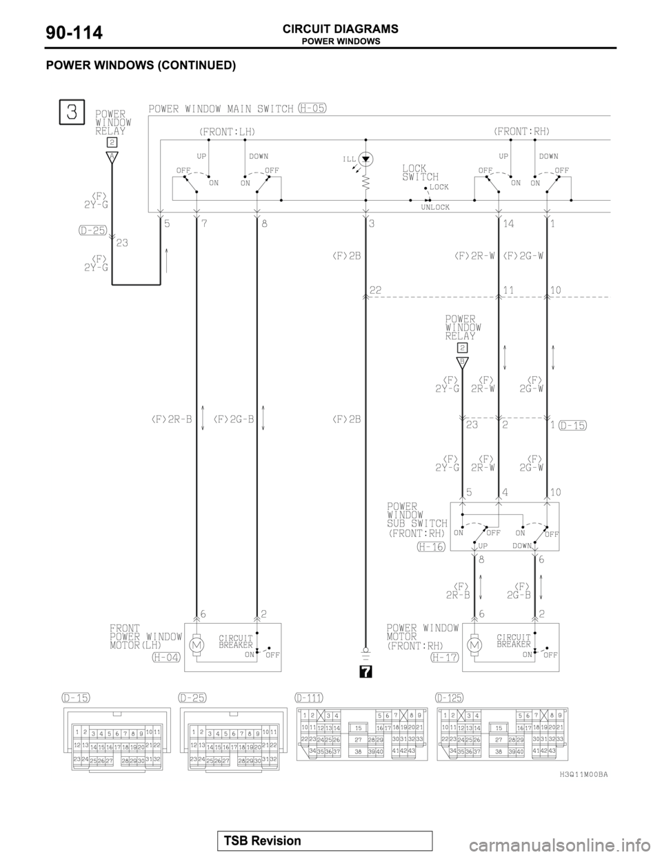 MITSUBISHI MONTERO 2003  Service Repair Manual 
