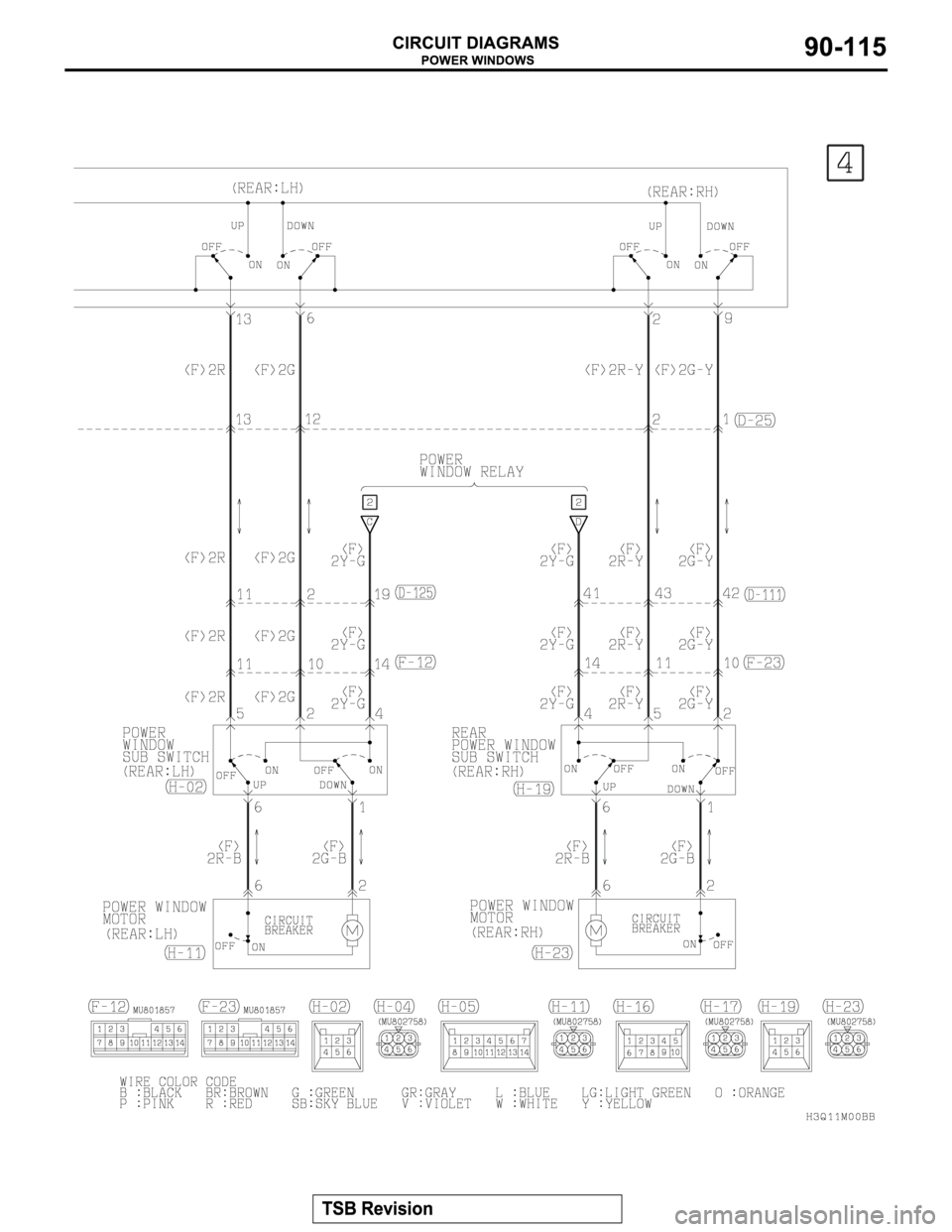 MITSUBISHI MONTERO 2003  Service Repair Manual 