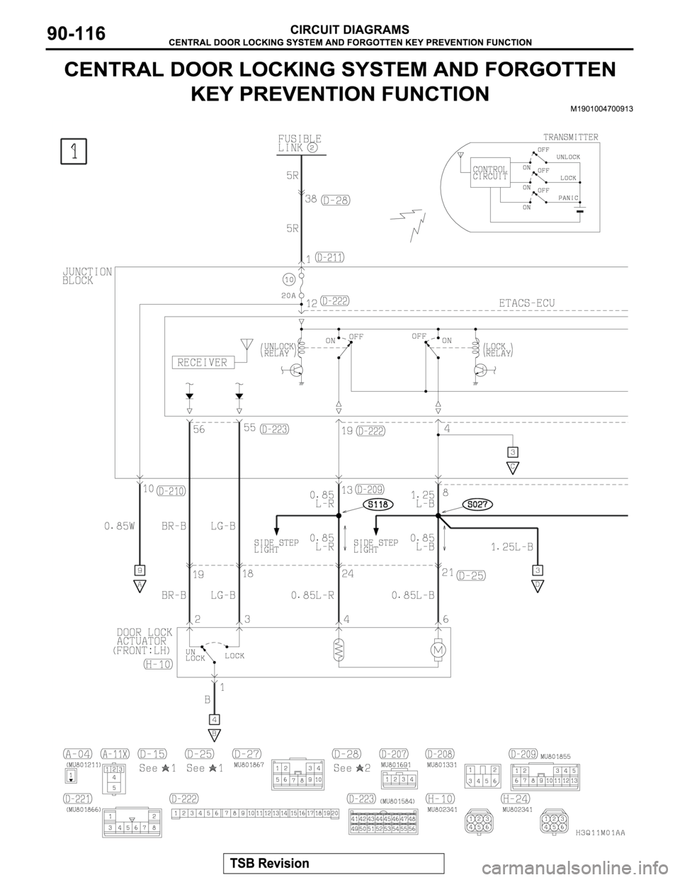 MITSUBISHI MONTERO 2003  Service Repair Manual 