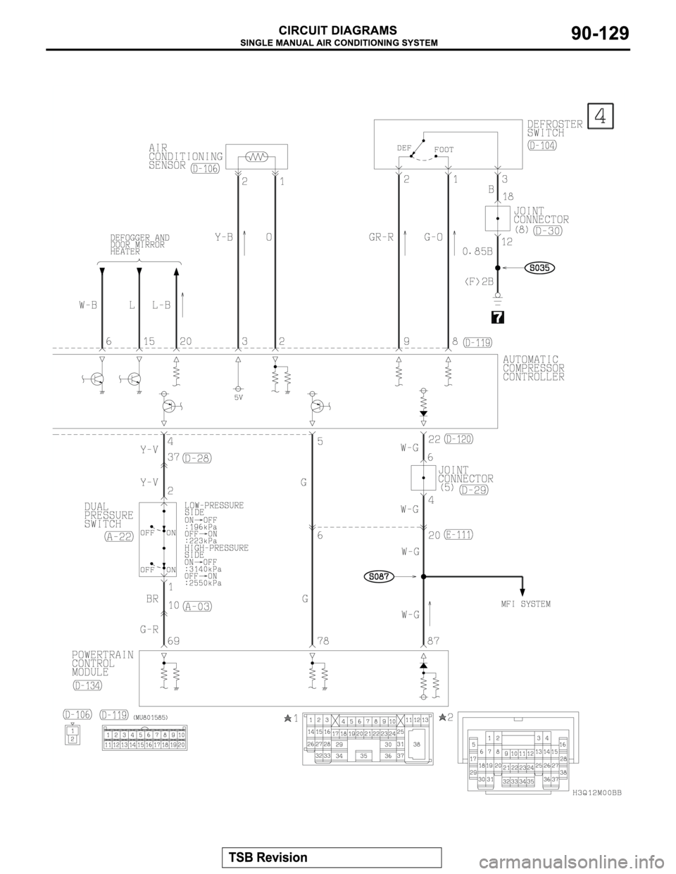 MITSUBISHI MONTERO 2003  Service Repair Manual 