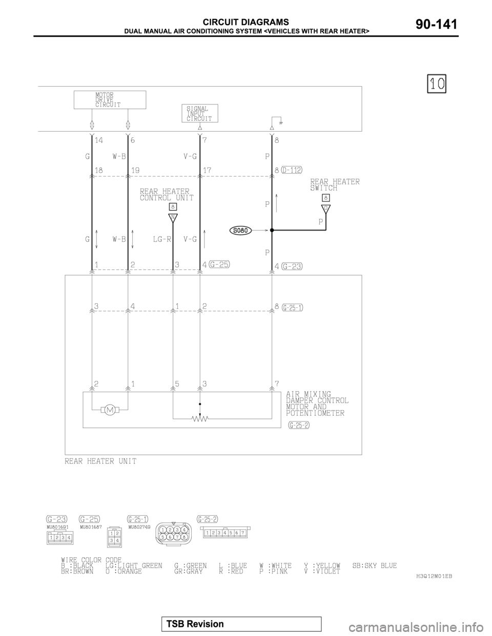MITSUBISHI MONTERO 2003  Service Repair Manual 