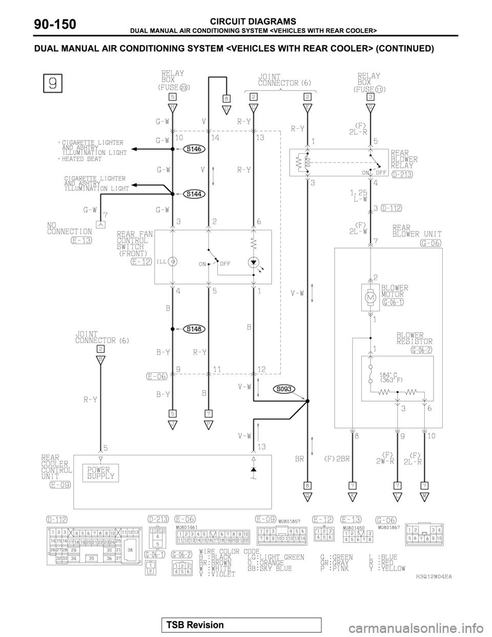 MITSUBISHI MONTERO 2003  Service Repair Manual 