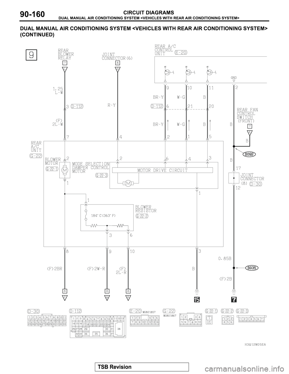 MITSUBISHI MONTERO 2003  Service Repair Manual 