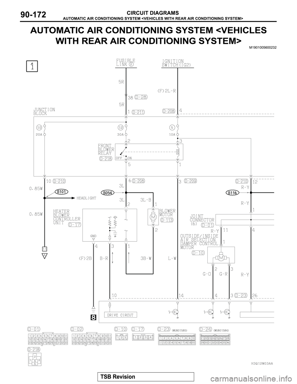 MITSUBISHI MONTERO 2003  Service Repair Manual 