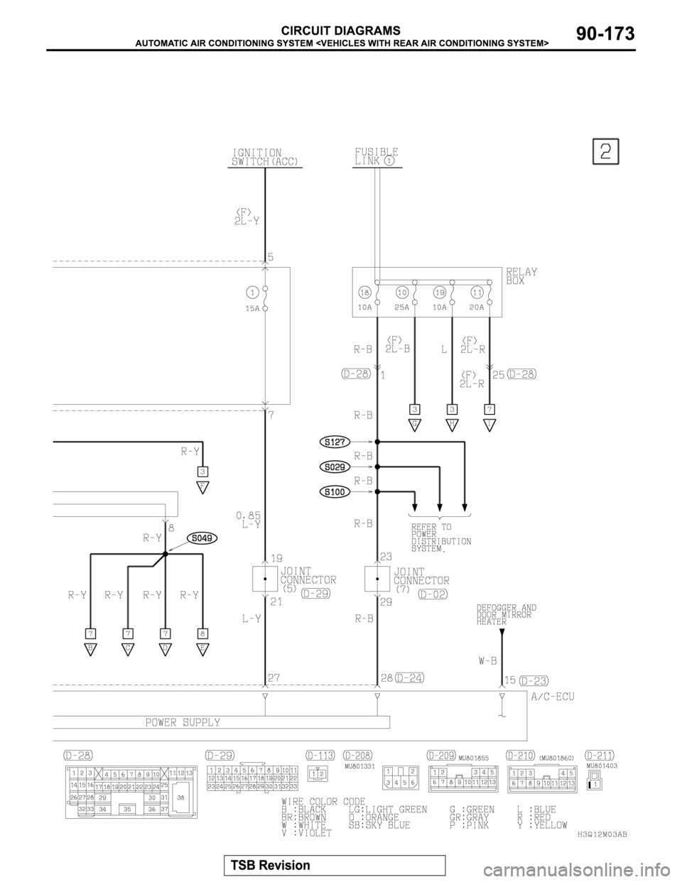 MITSUBISHI MONTERO 2003  Service Repair Manual 