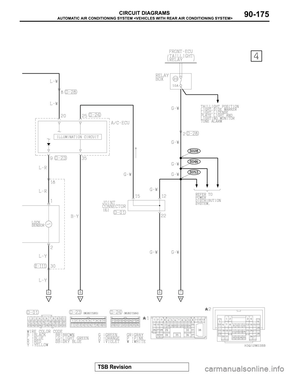 MITSUBISHI MONTERO 2003  Service Repair Manual 