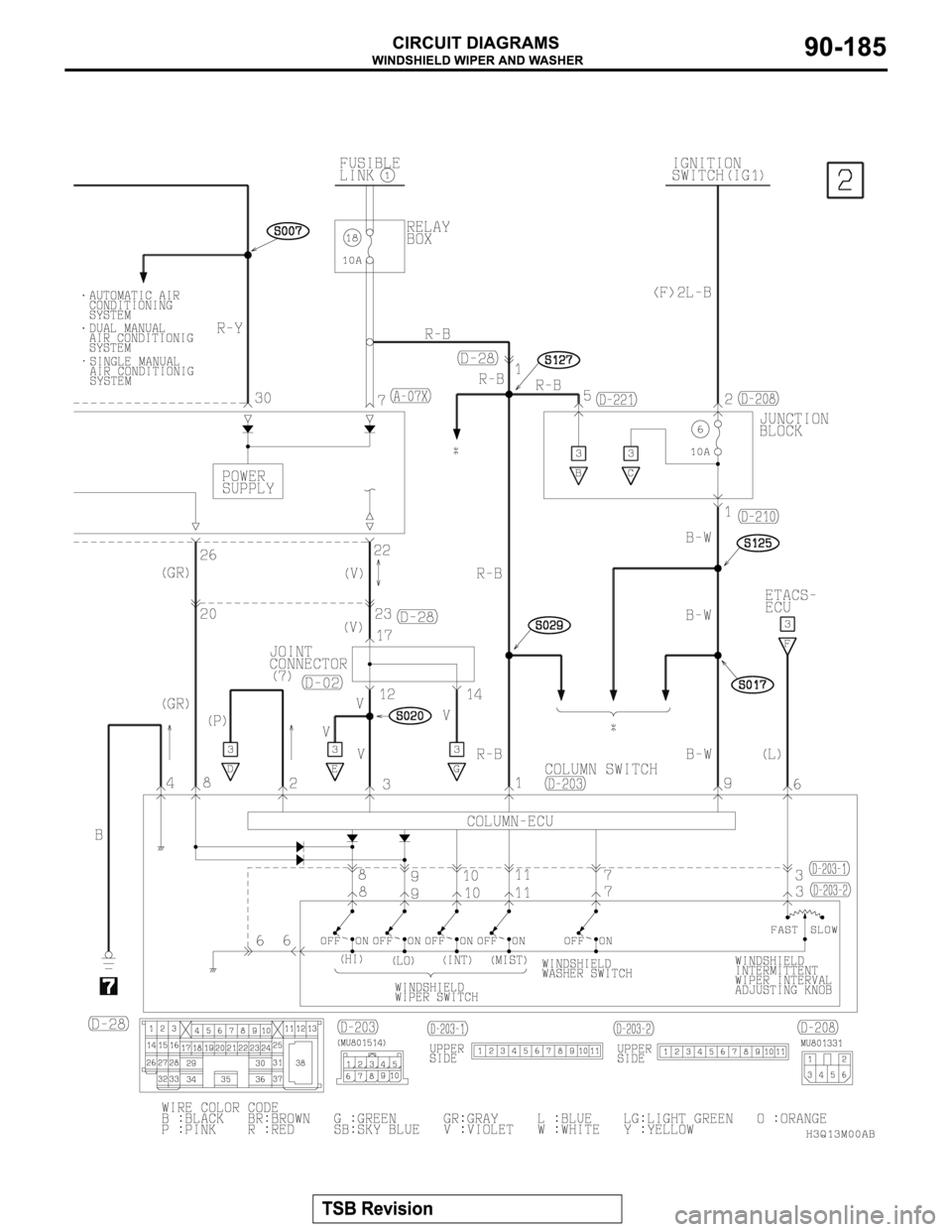MITSUBISHI MONTERO 2003  Service Repair Manual 