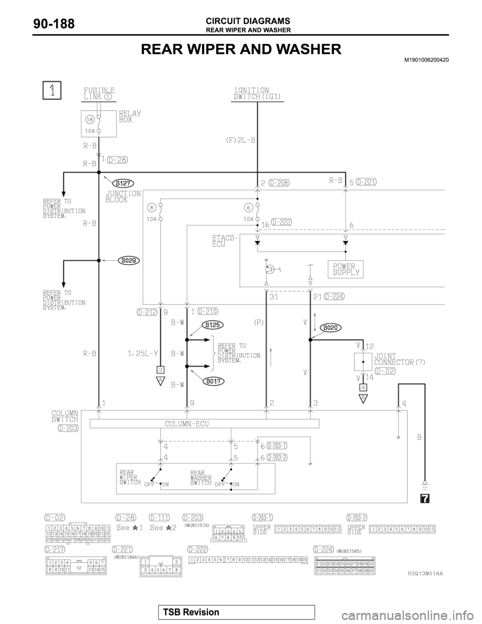 MITSUBISHI MONTERO 2003  Service Repair Manual 