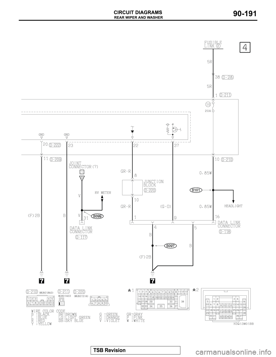 MITSUBISHI MONTERO 2003  Service Repair Manual 