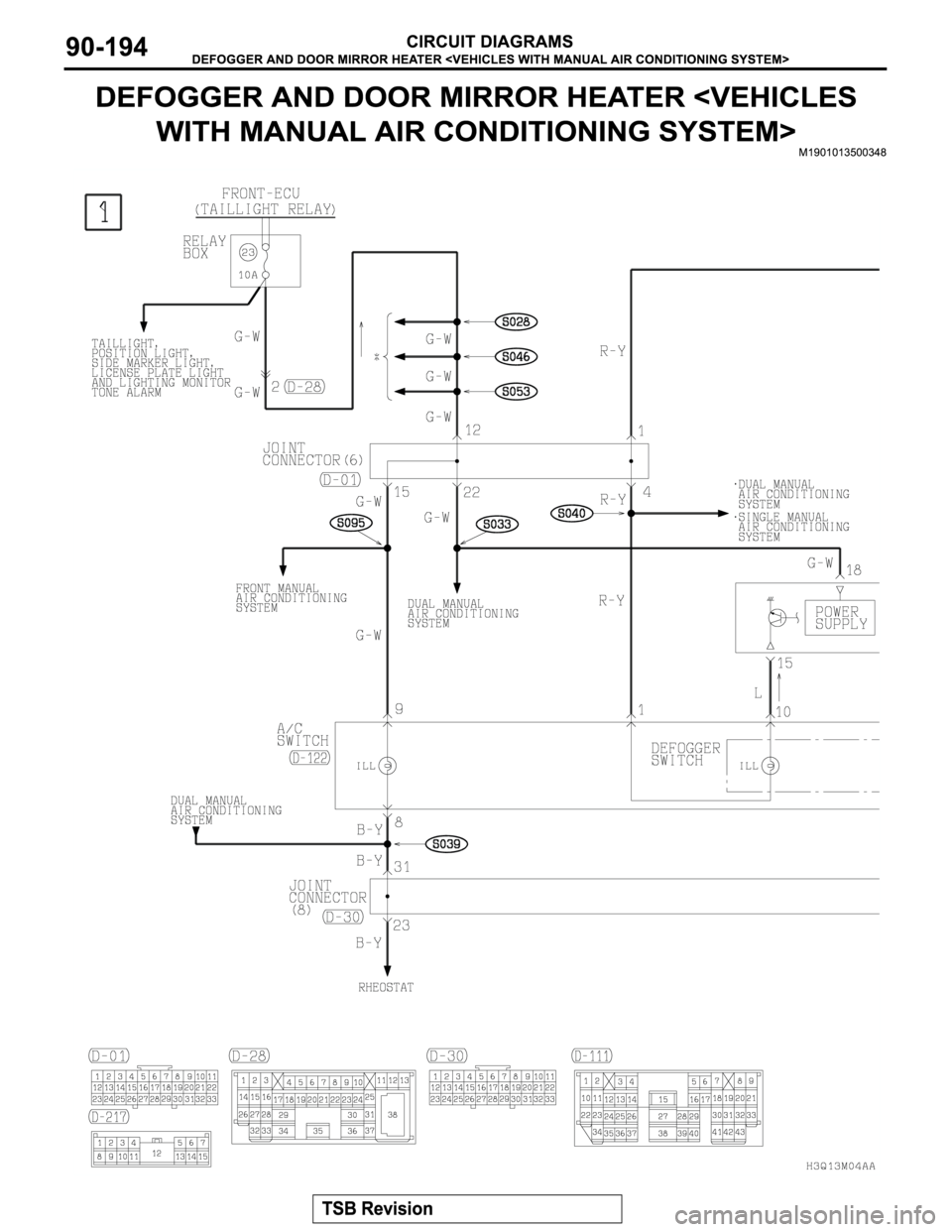 MITSUBISHI MONTERO 2003  Service Repair Manual 