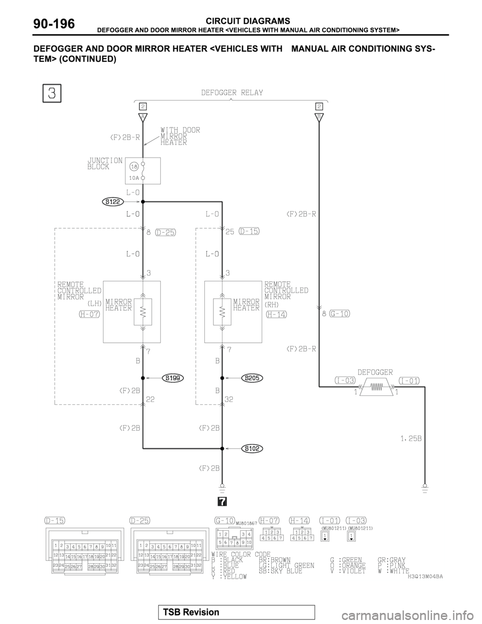 MITSUBISHI MONTERO 2003  Service Repair Manual 