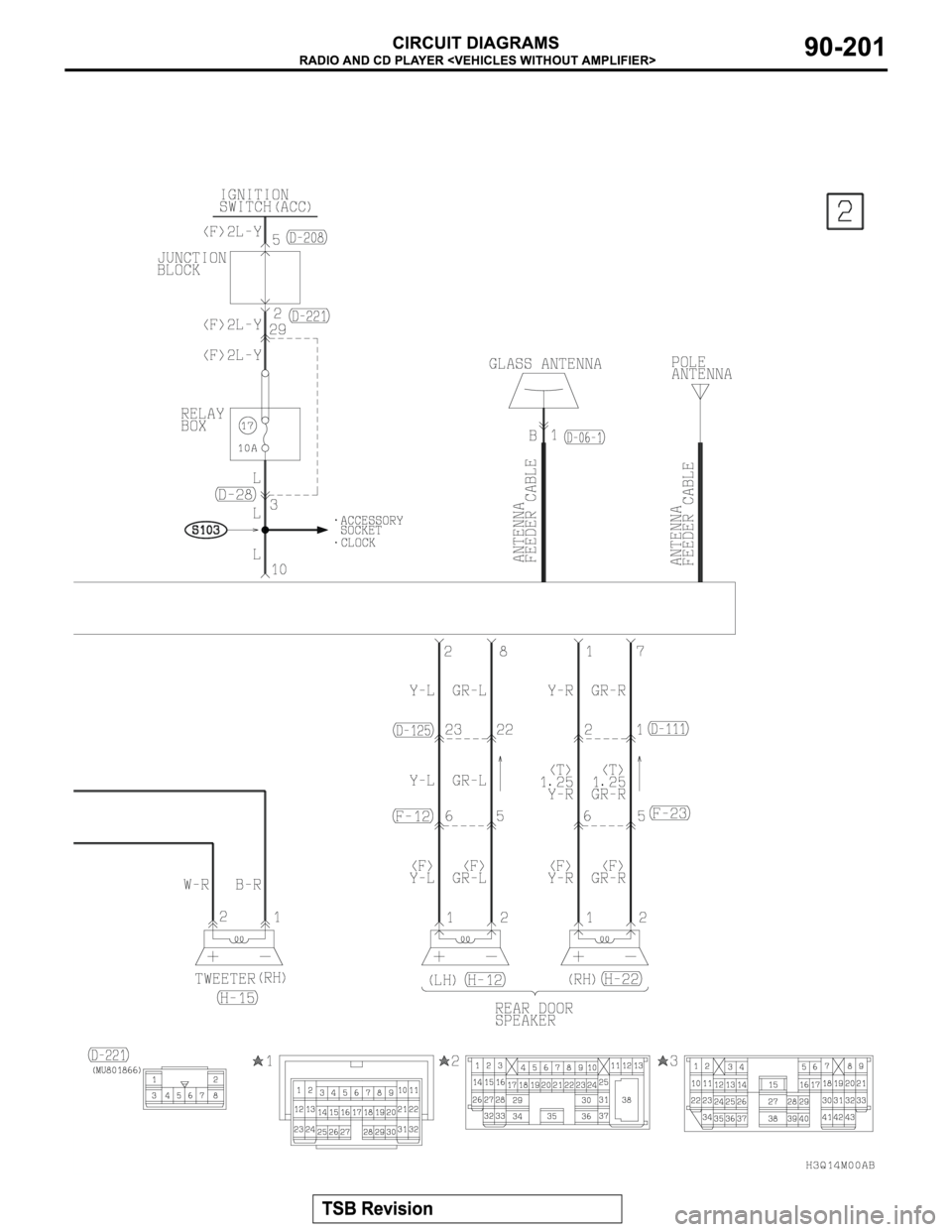 MITSUBISHI MONTERO 2003  Service Repair Manual 