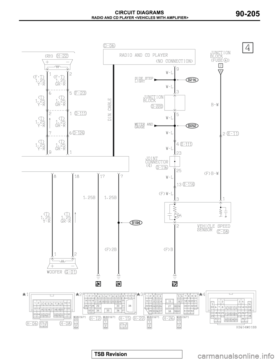 MITSUBISHI MONTERO 2003  Service Repair Manual 