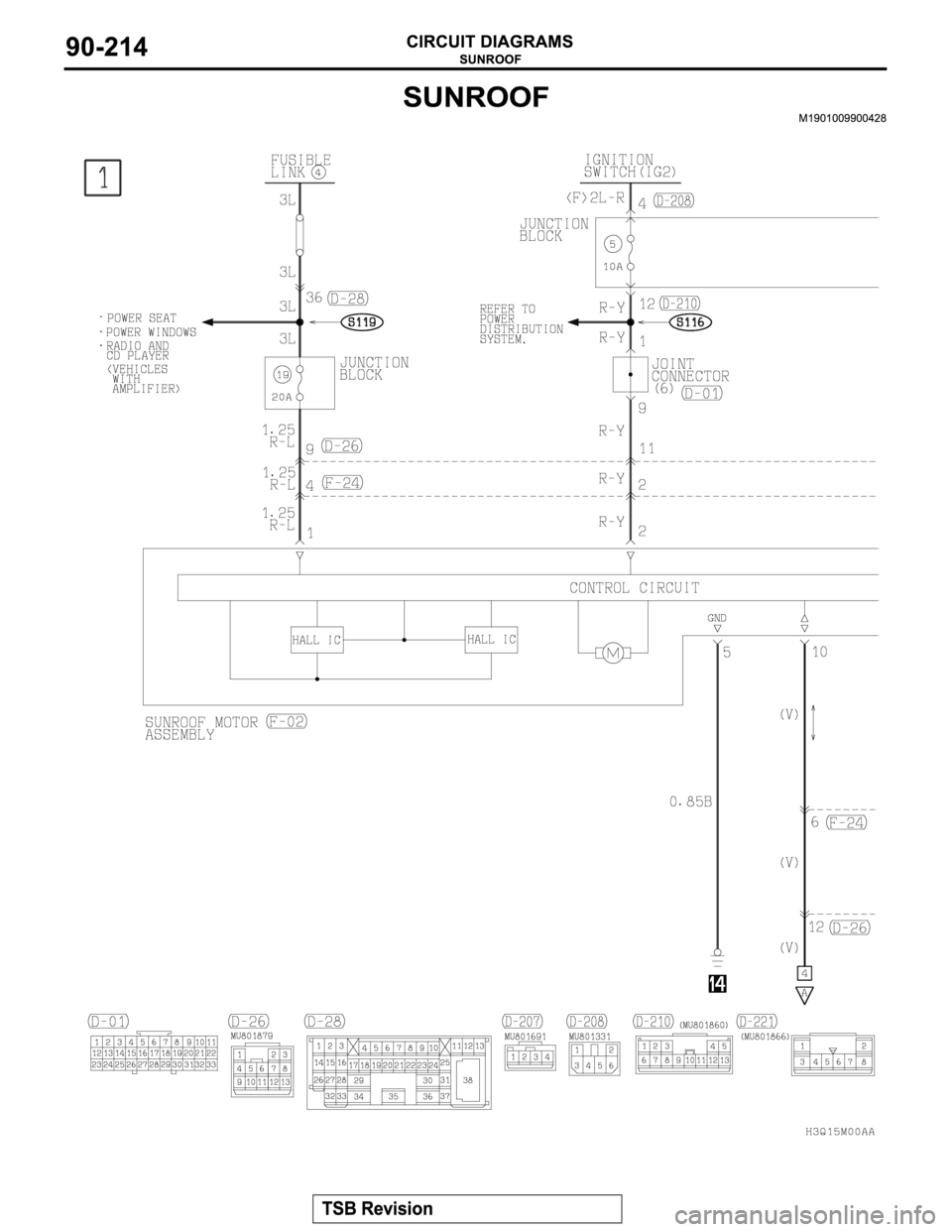 MITSUBISHI MONTERO 2003  Service Repair Manual 