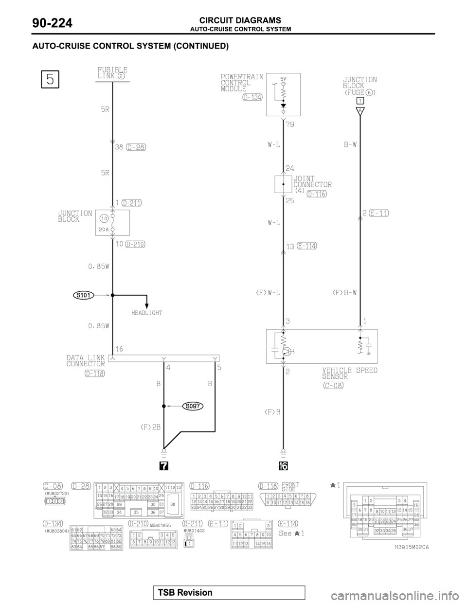 MITSUBISHI MONTERO 2003  Service Repair Manual 