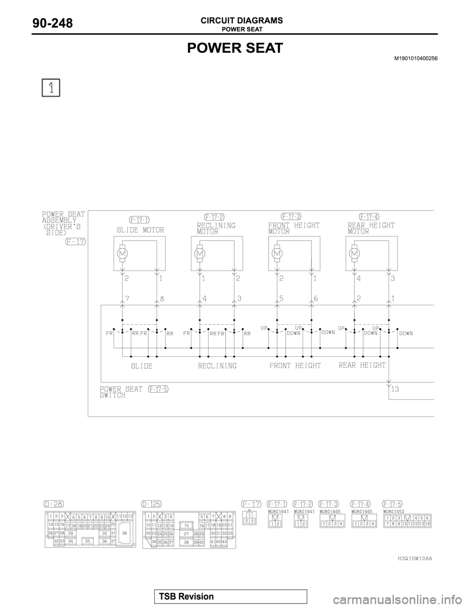 MITSUBISHI MONTERO 2003  Service Repair Manual 