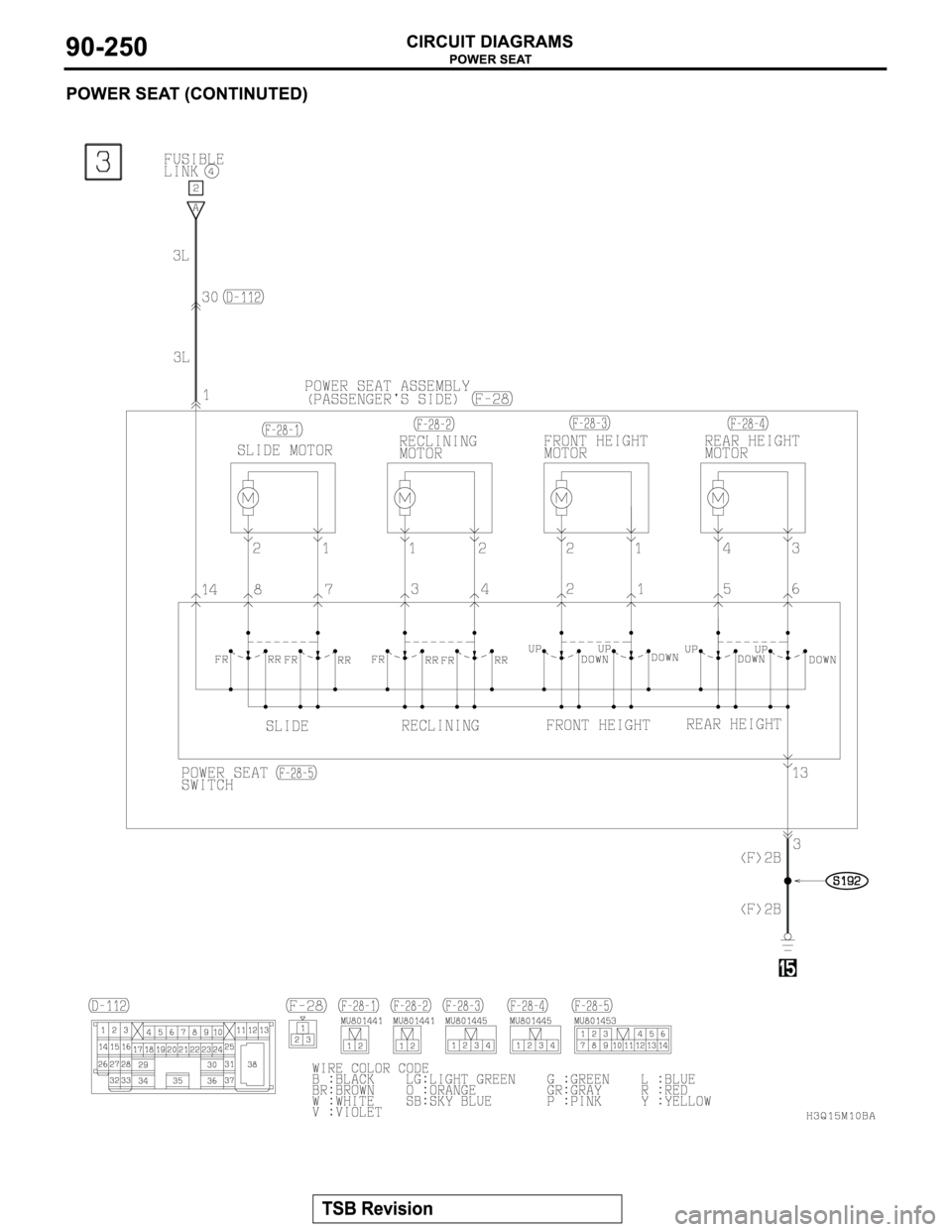 MITSUBISHI MONTERO 2003  Service Repair Manual 