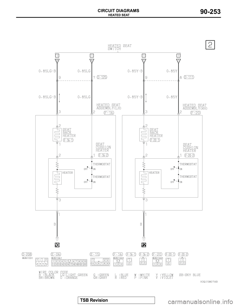 MITSUBISHI MONTERO 2003  Service Repair Manual 