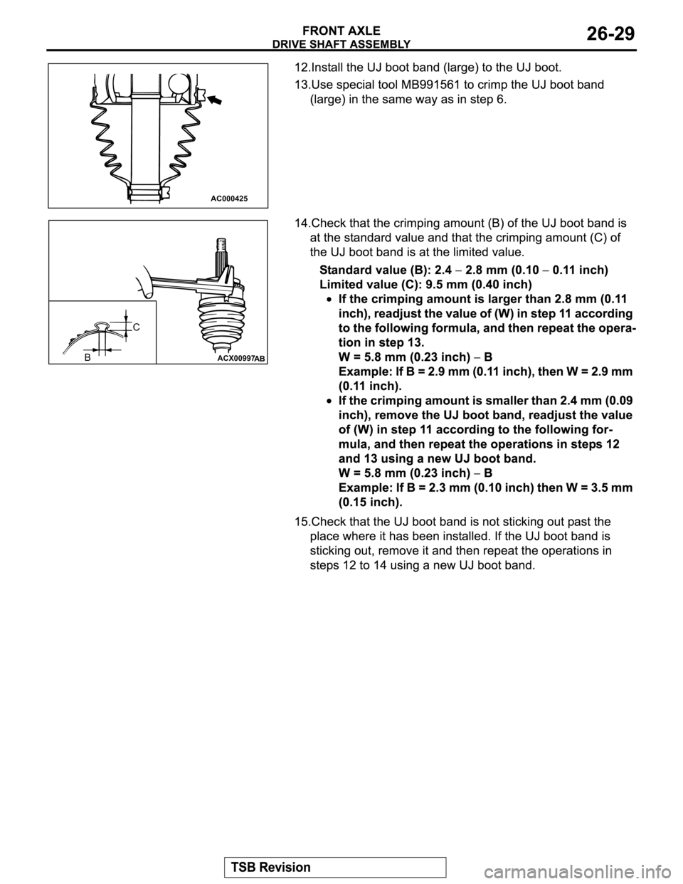 MITSUBISHI MONTERO 2003  Service Repair Manual AC000425
ACX00997
ABBC 