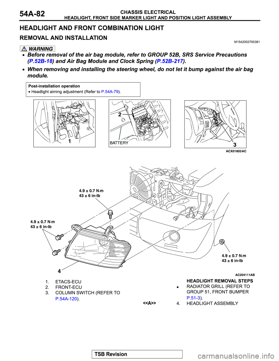 MITSUBISHI MONTERO 2004  Service Repair Manual 