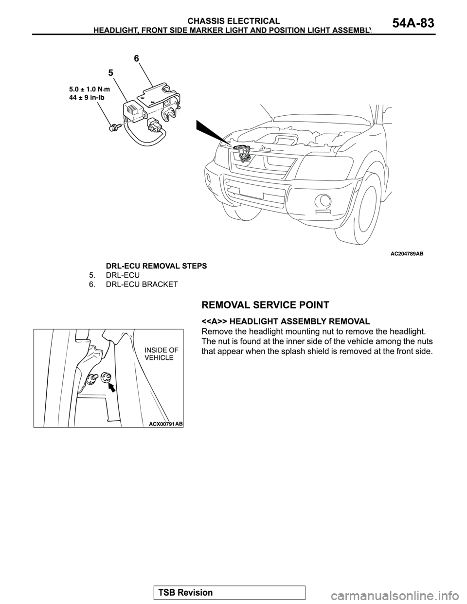 MITSUBISHI MONTERO 2004  Service Repair Manual 