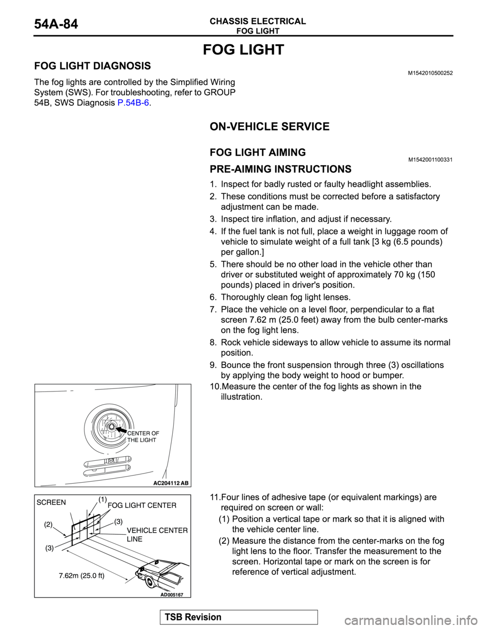MITSUBISHI MONTERO 2004  Service Repair Manual 