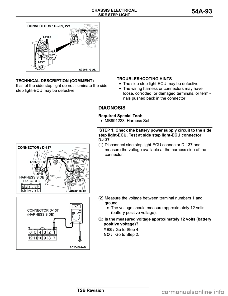 MITSUBISHI MONTERO 2004  Service Repair Manual 