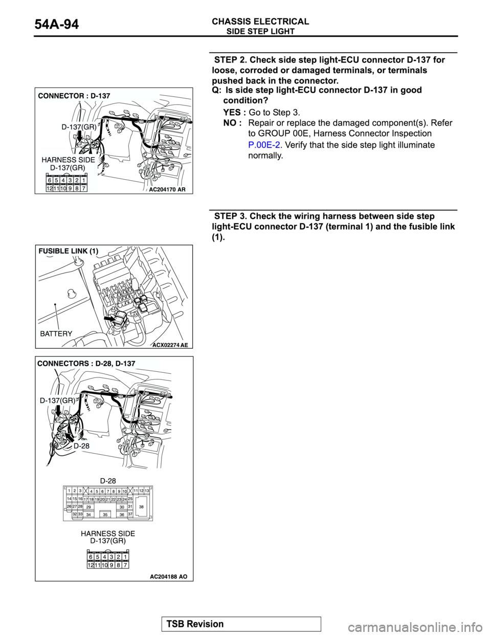 MITSUBISHI MONTERO 2004  Service Repair Manual 