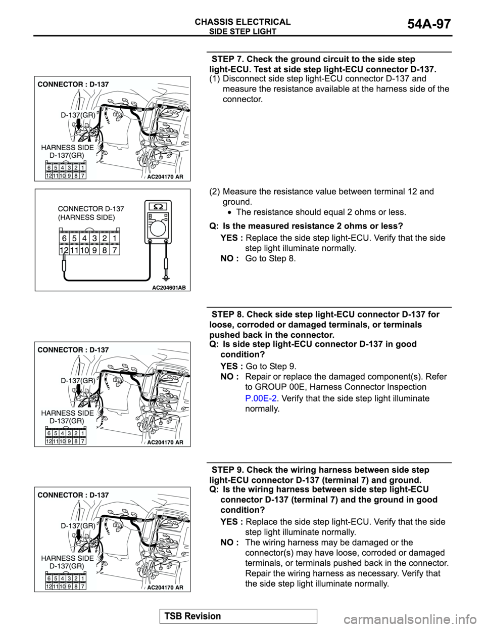 MITSUBISHI MONTERO 2004  Service Repair Manual 