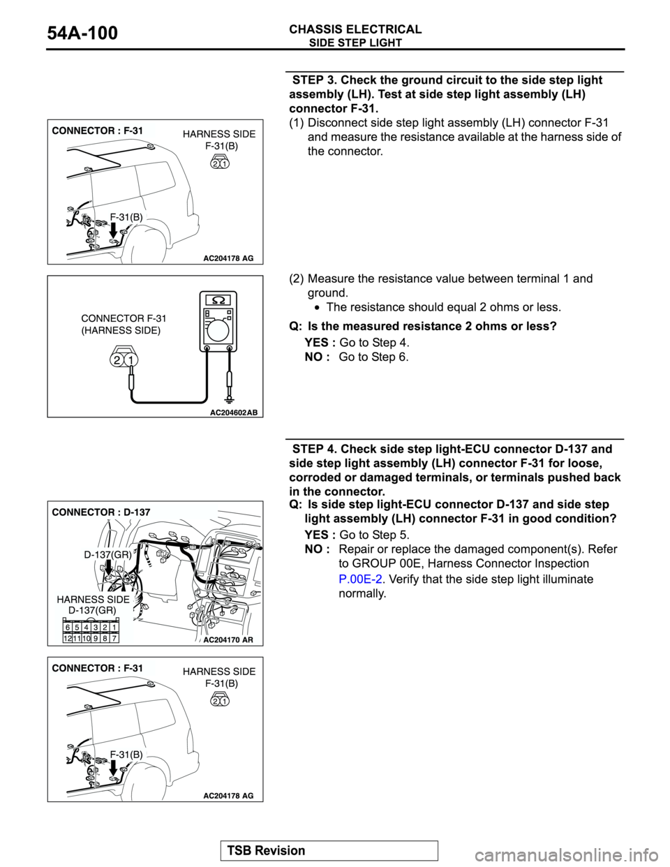MITSUBISHI MONTERO 2004  Service Repair Manual 