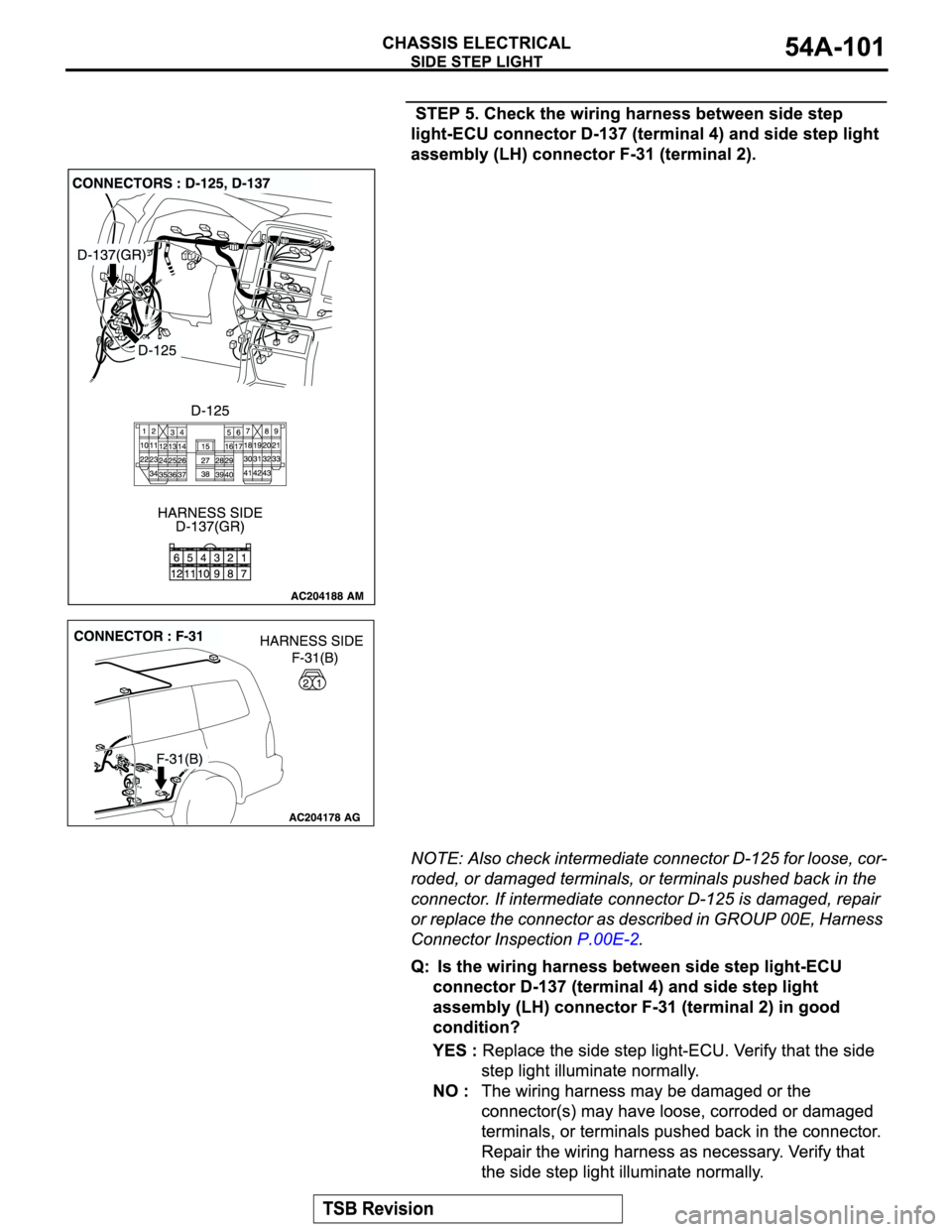 MITSUBISHI MONTERO 2004  Service Repair Manual 