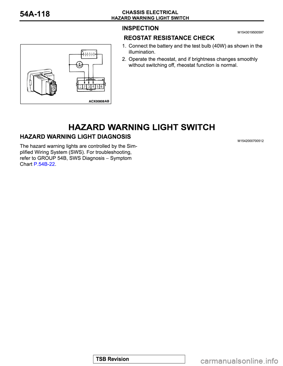 MITSUBISHI MONTERO 2004  Service Repair Manual 