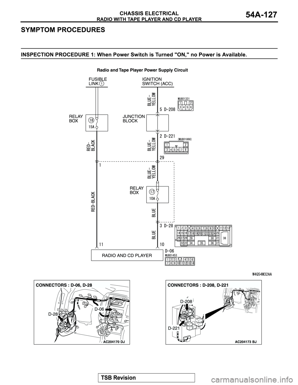 MITSUBISHI MONTERO 2004  Service Repair Manual 