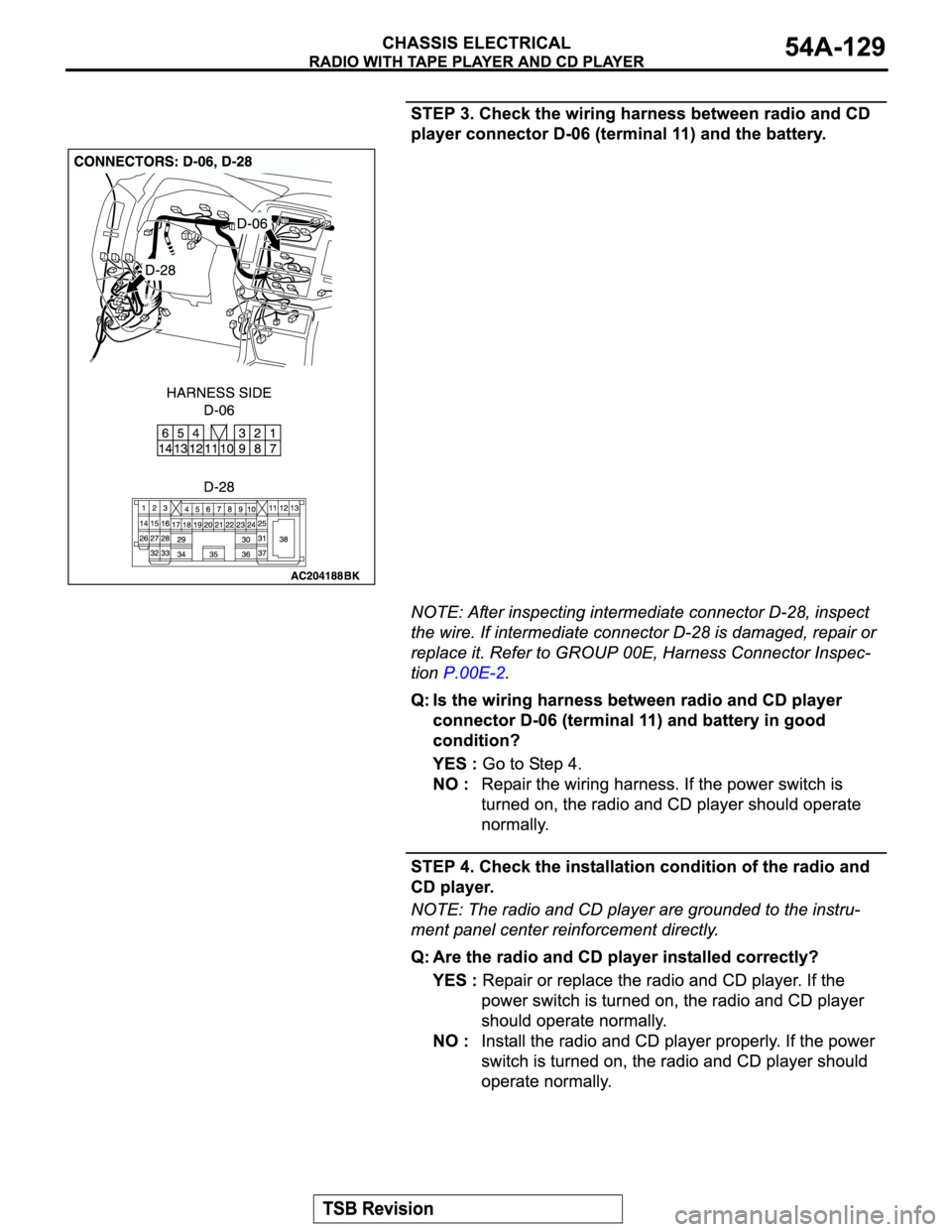 MITSUBISHI MONTERO 2004  Service Repair Manual 