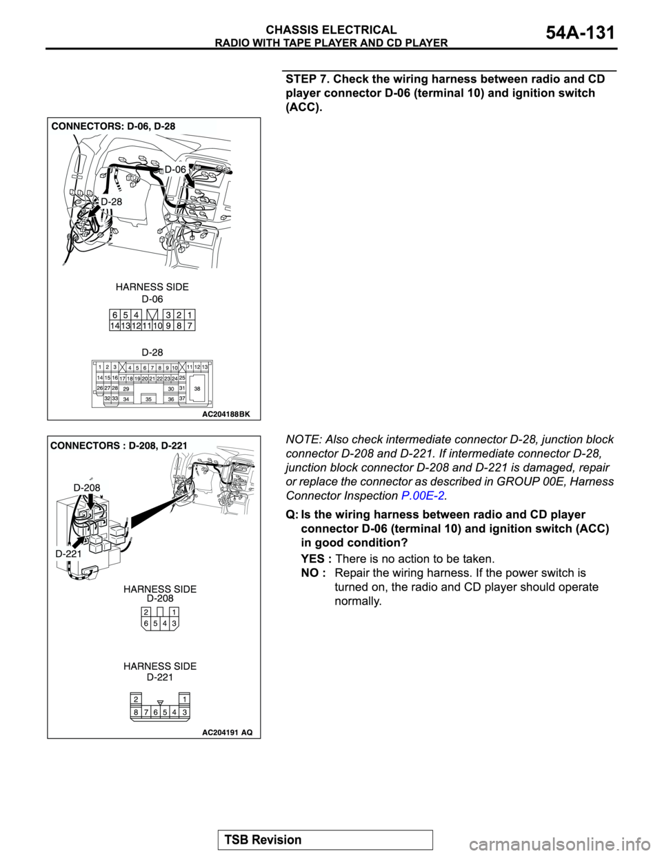 MITSUBISHI MONTERO 2004  Service Repair Manual 