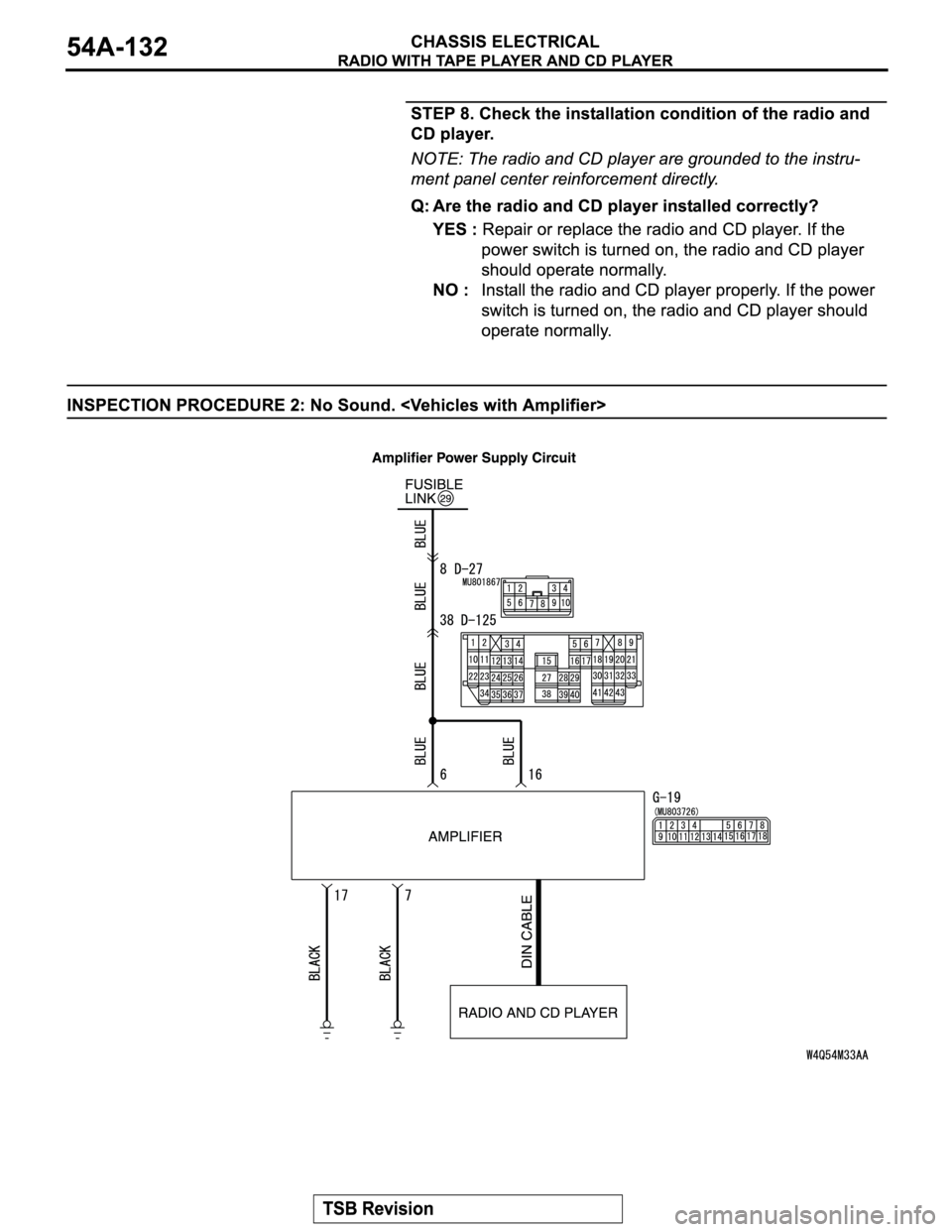 MITSUBISHI MONTERO 2004  Service Repair Manual 