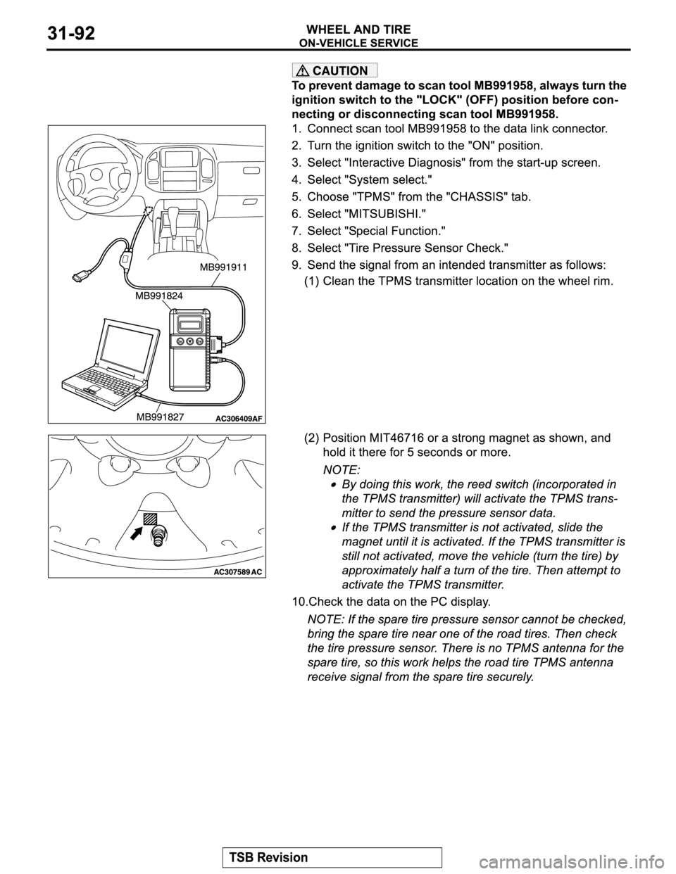 MITSUBISHI MONTERO 2004  Service Repair Manual 