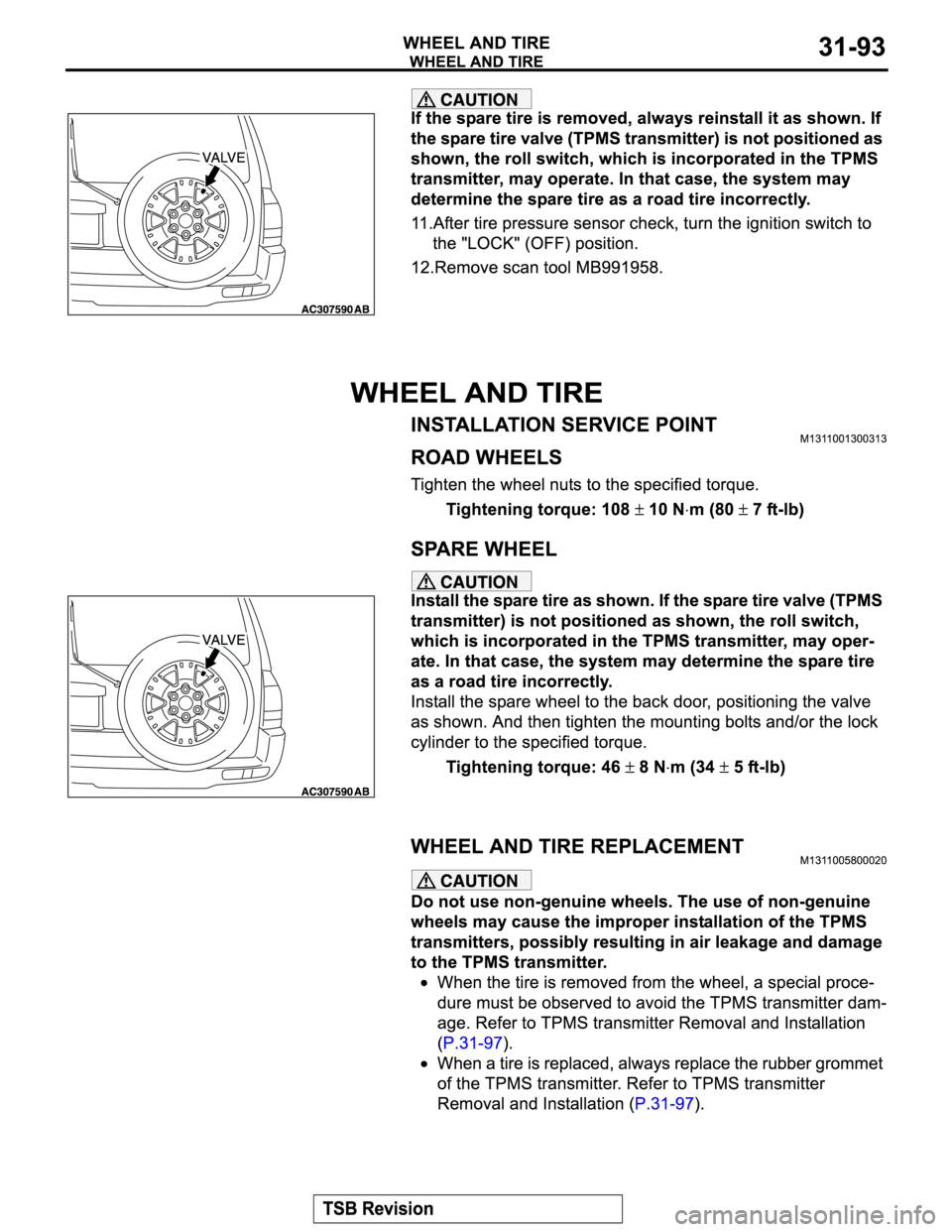MITSUBISHI MONTERO 2004  Service Repair Manual 