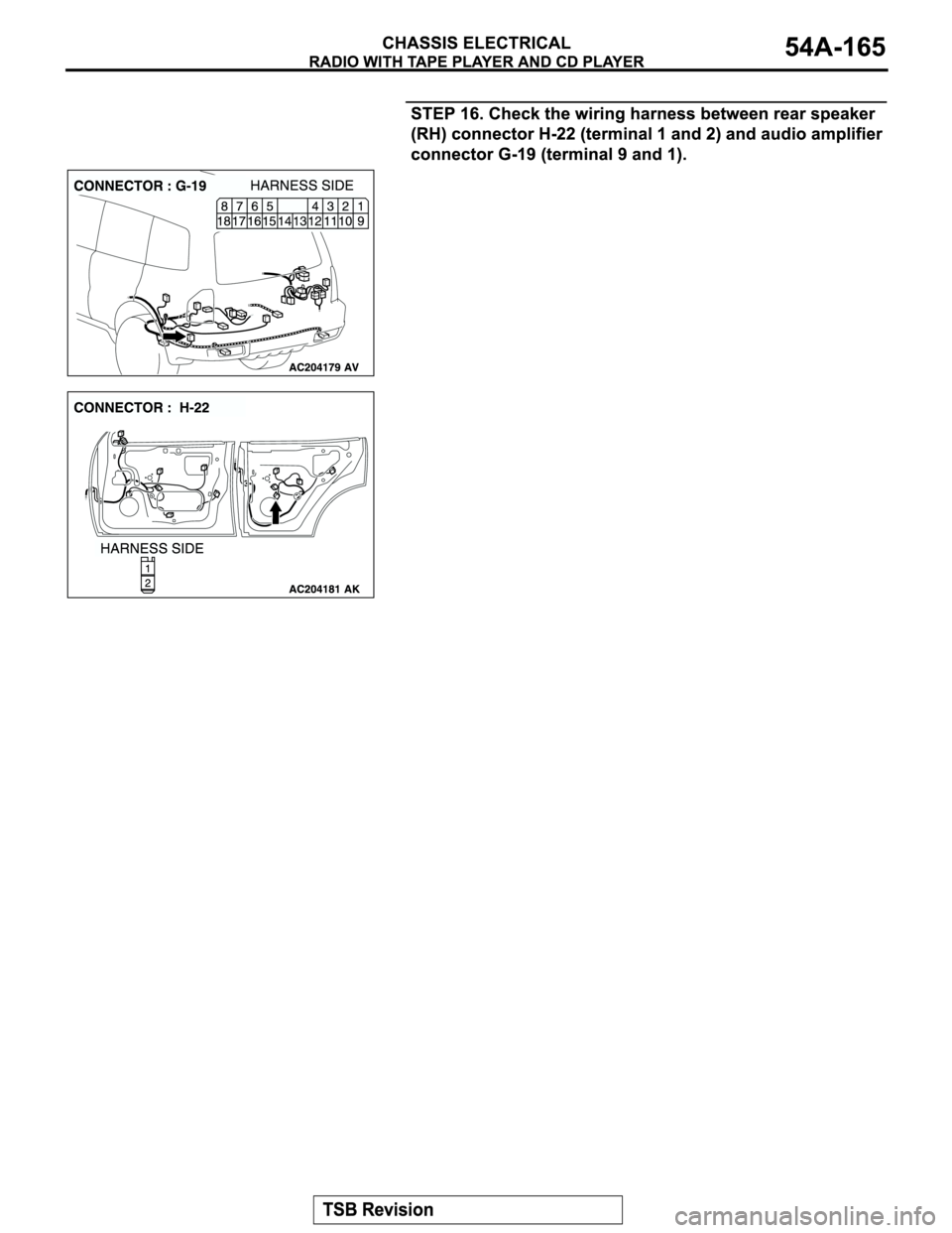 MITSUBISHI MONTERO 2004  Service Repair Manual 