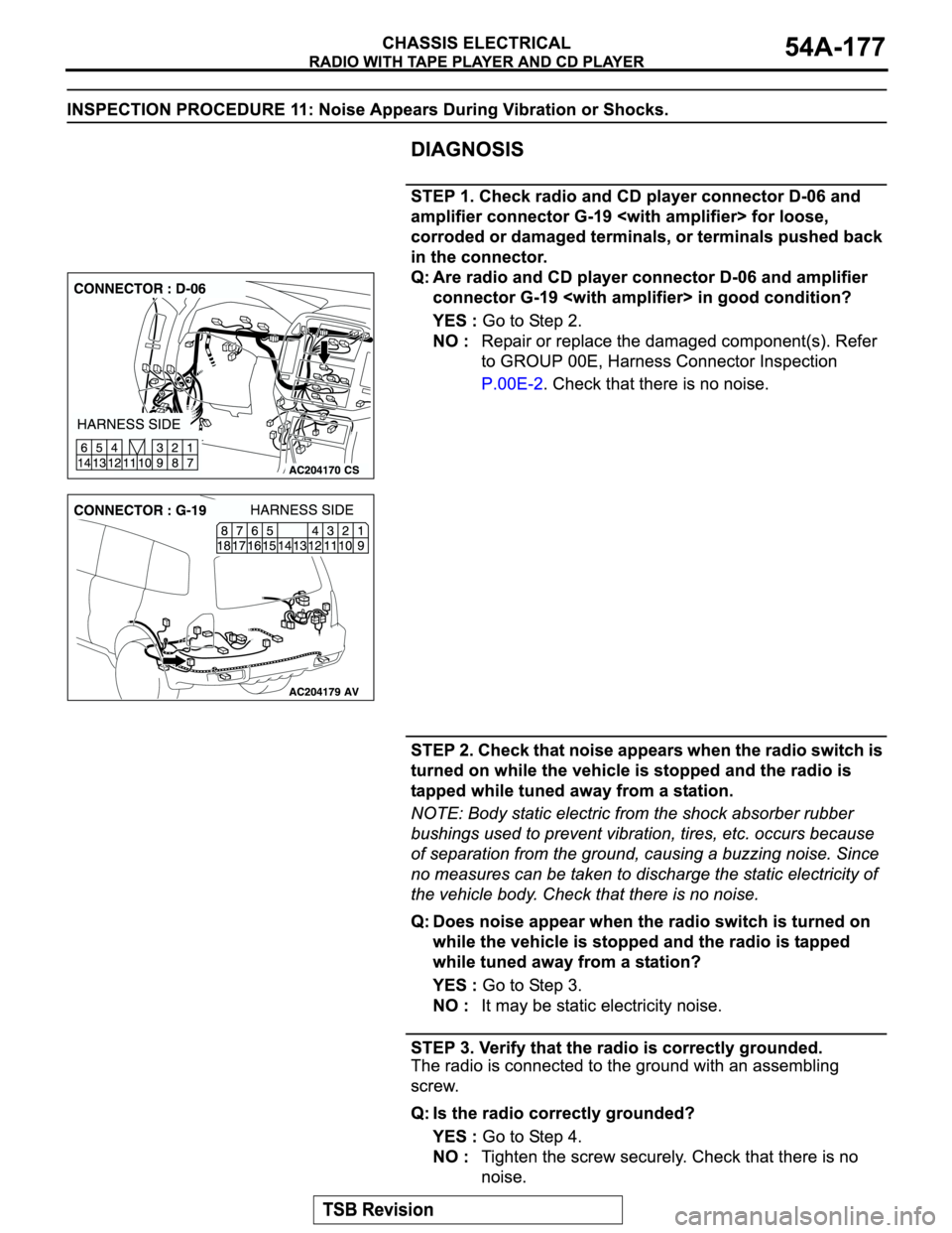 MITSUBISHI MONTERO 2004  Service Repair Manual 